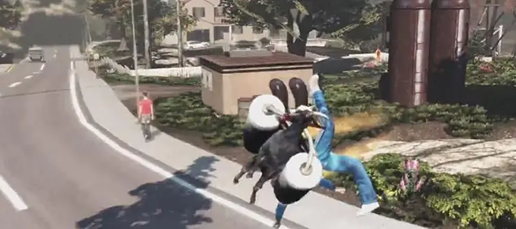 New goats, map, local co-op and achievements in Goat Simulator 1.1 patch this May