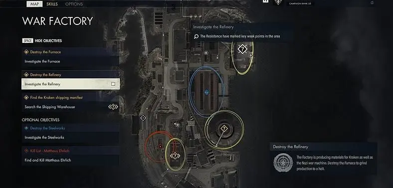 Sniper Elite 5 War Factory Workbench Locations - Where to Find Them