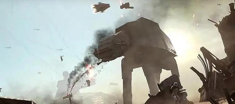 Star Wars: Battlefront shows off The Force Awakens' Battle of Jakku in new teaser