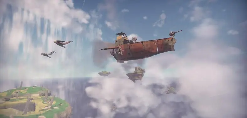 "Community-crafted" skyship MMO Worlds Adrift officially launches on Early Access May 17