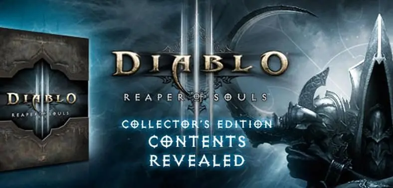 Diablo III: Reaper of Souls Collector's Edition unveiled