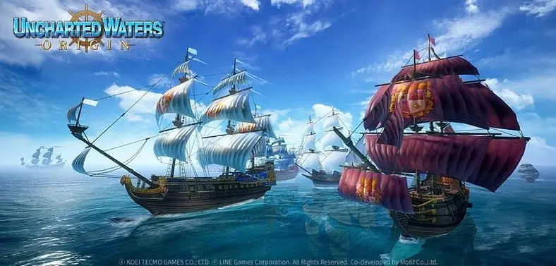 Swashbuckling Uncharted Waters: Origin Releases on PC/Mobile March 7th