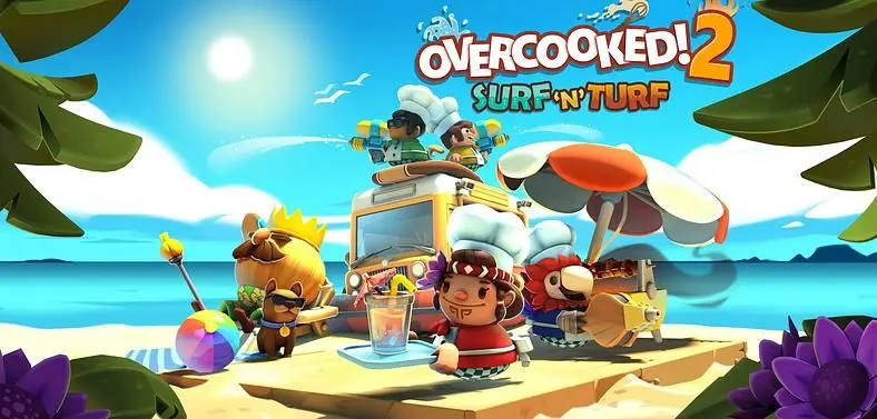 Overcooked 2 Surf 'n' Turf DLC Released