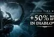 Blizzard run 50% bonus XP community event this weekend for Diablo III