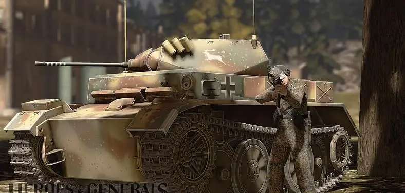 New Heroes and Generals "Zhukov" update improves light tank warfare