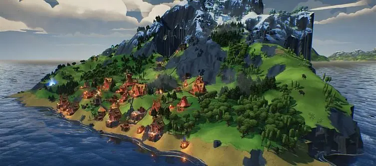 Viking-themed city-builder Valhalla Hills drops on Steam Early Access