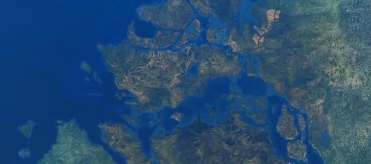 Witcher 3's world looks gorgeous from aerial views