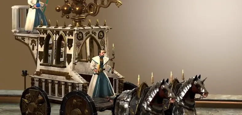 The Luminarch of Hysh is just the kind of crazy unit that we want from Total War: Warhammer