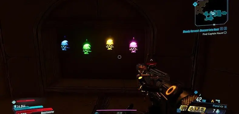 Borderlands 3 Easy As Pumpkin Pie Challenge - How to Solve the Skull Puzzle?