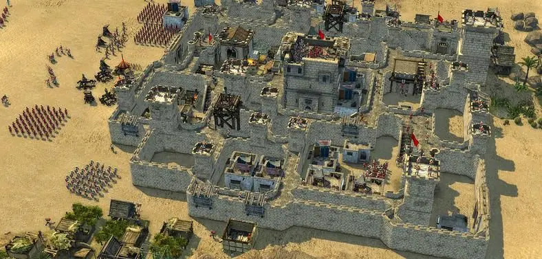 The Templar and The Duke DLC now available for Stronghold Crusaders 2, adds two new AI enemies and a new campaign