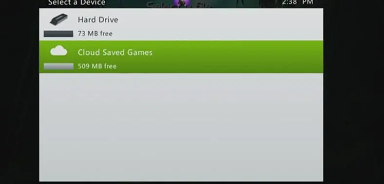 Xbox Live cloud storage experiencing issues