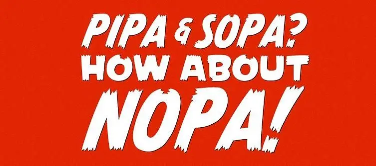 Anti-SOPA blackout is now in full swing