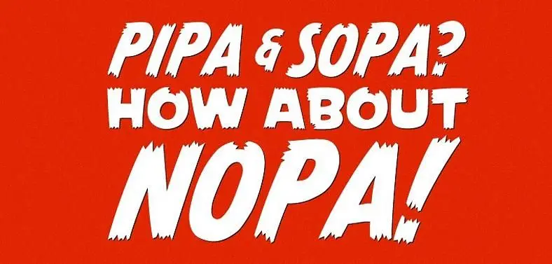 Anti-SOPA blackout is now in full swing