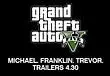 Rockstar tease April 30th for "Michael. Franklin. Trevor." GTA 5 trailers