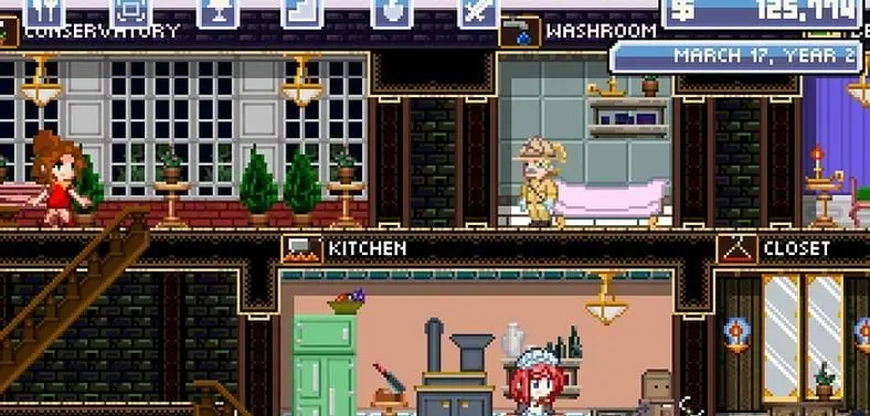 Murder mystery RPG Mansion Lord on Kickstarter, Steam Greenlight