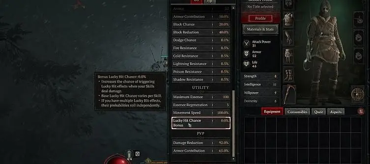 What Diablo 4's Lucky Hit does and its chances