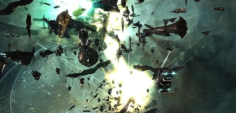 Largest recorded EVE Online battle sparked by 'unpaid rent', "a good day" for EVE