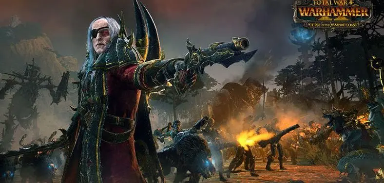 Get Total War: Warhammer 2 Curse of the Vampire Coast DLC for Just £8.56 / €9.76 / $11.16