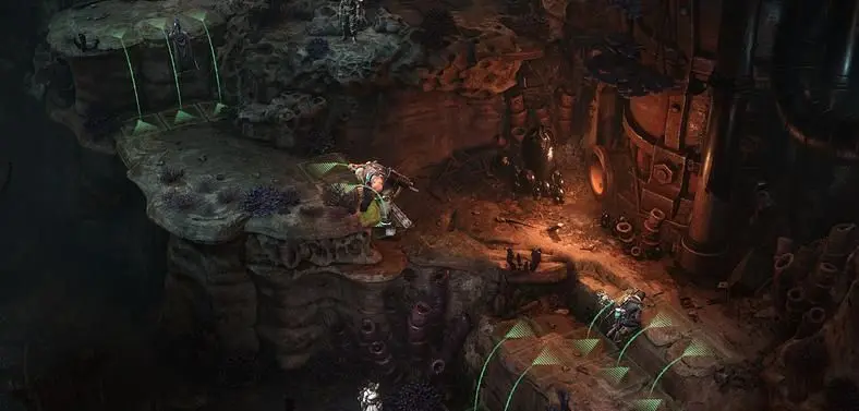 Warhammer 40,000: Dark Heresy Alpha Screenshots Offer First Look at the Detective System's Mind Map, Showcase Environment Verticality