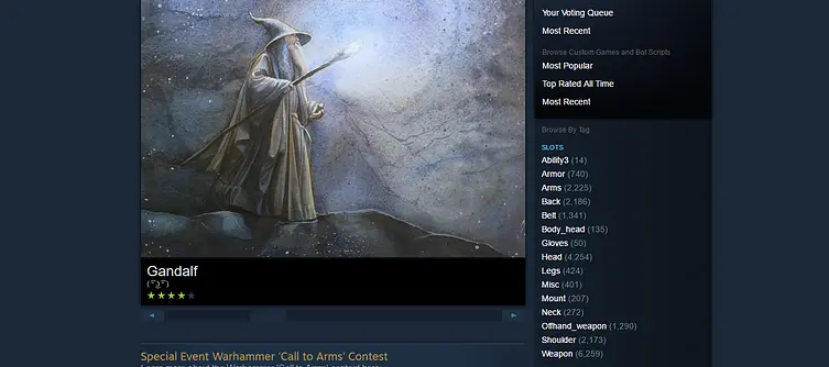 Steam Community Artists Hit Breaking Point As Potential Income Falls 6x With Recent Steam Workshop Changes