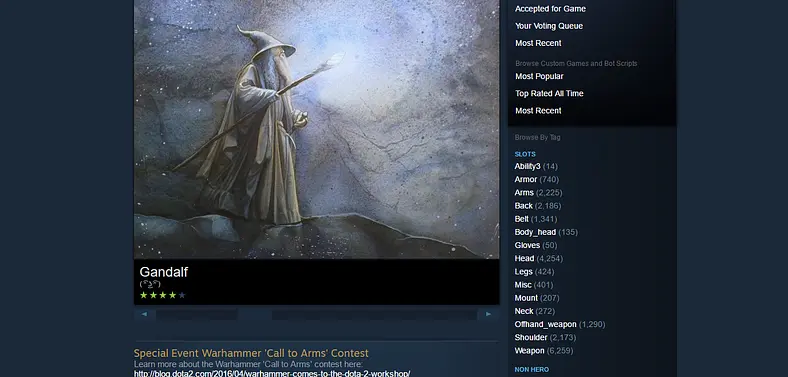 Steam Community Artists Hit Breaking Point As Potential Income Falls 6x With Recent Steam Workshop Changes