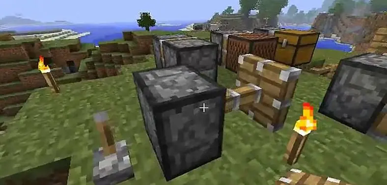 Minecraft 1.7 update includes pistons