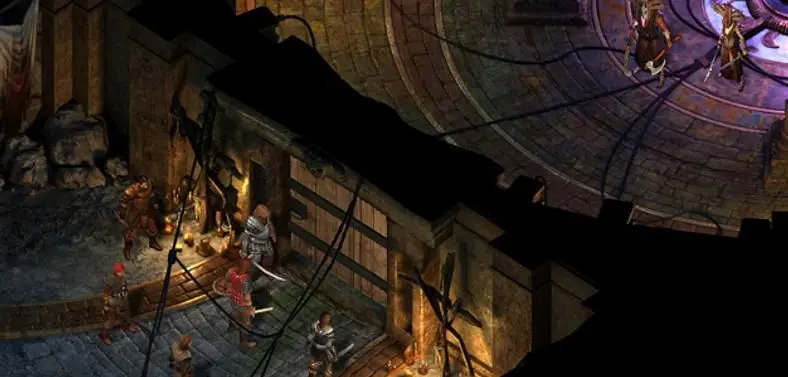 Obsidian shows Project Eternity in-game shot based off earlier concept