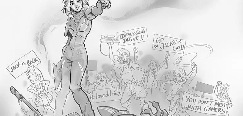 Cruelly trolled team behind shooter Dimension Drive return to Kickstarter for a second attempt