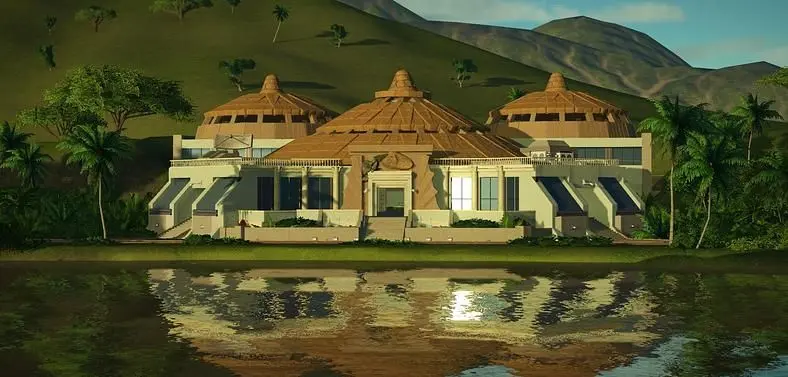 Modder recreates Jurassic Park in Planet Coaster down to the last detail