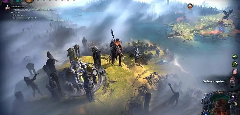 Elder Giants return to master the Astral Sea in Age of Wonders 4's next expansion, Giant Kings