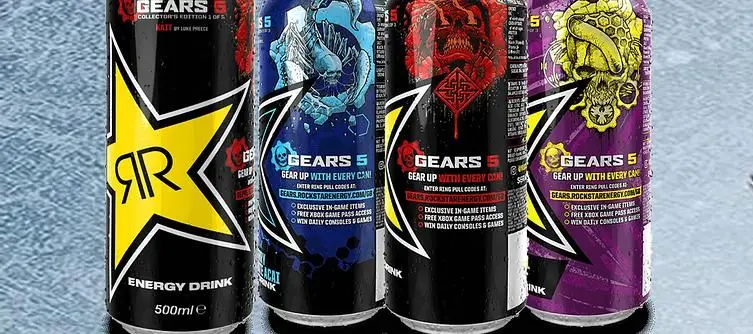 Gears 5 Rockstar Skins - What you get with Energy Drink ring codes