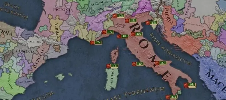 Imperator: Rome Aggressive Expansion - How to get new Territories through Aggressive Expansion?