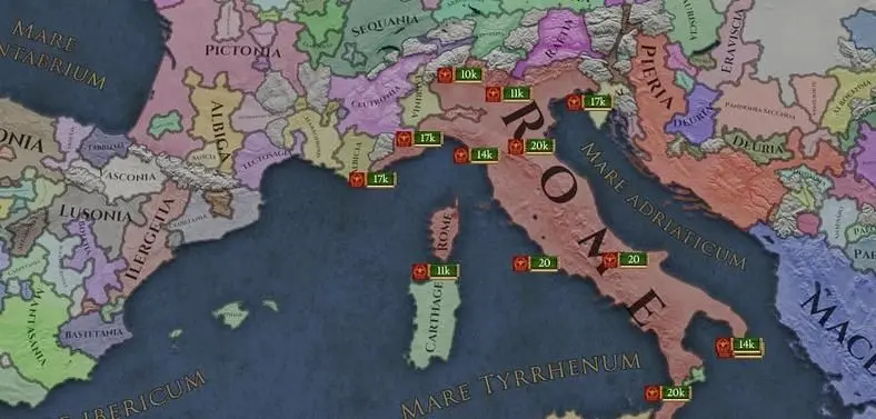 Imperator: Rome Aggressive Expansion - How to get new Territories through Aggressive Expansion?