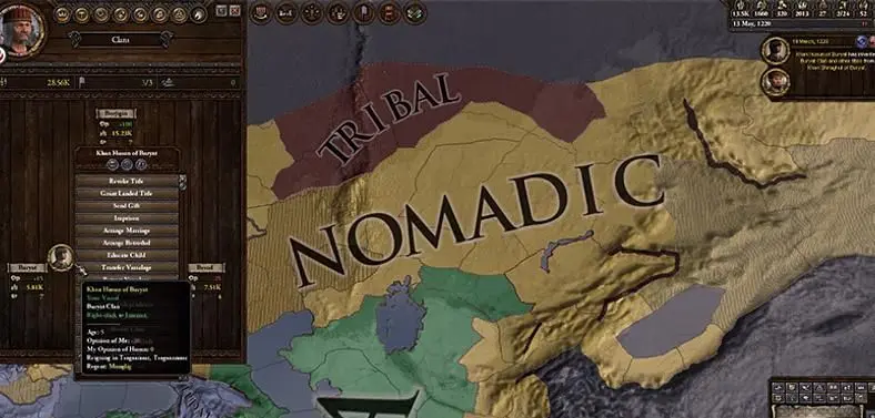 New 'Feature Spotlight' video dev diary for Crusader Kings II: Horselords expansion, launches July 14th
