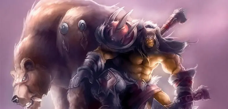 Warcraft hero Rexxar and his pet bear head to Heroes of the Storm