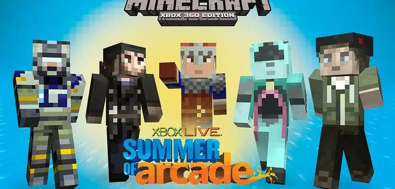 Minecraft and Trials Evolution getting free DLC during Summer of Arcade