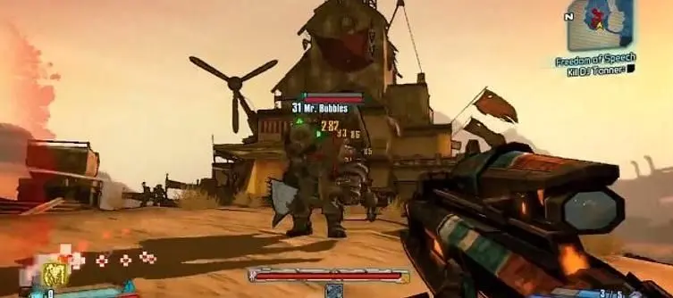 Big Daddy hidden in Borderlands 2 Captain Scarlett DLC