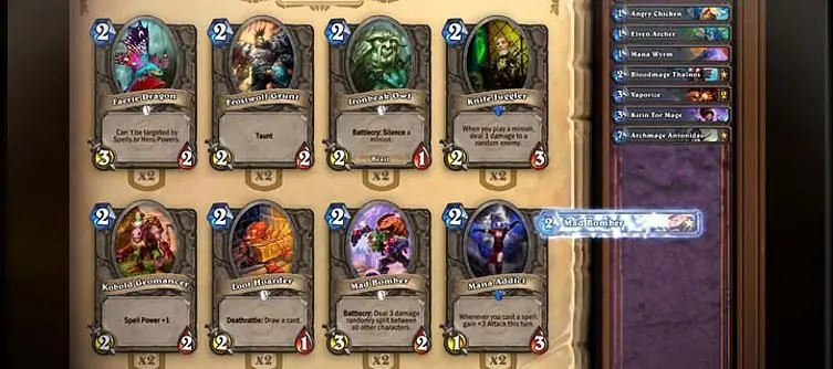 Hearthstone's next expansion will add over 100 cards