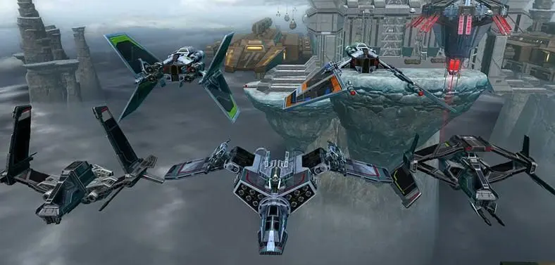 Bioware details The Old Republic Requsitions and Upgrades for Galactic Starfighter