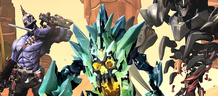 Gearbox shows off three new Battleborn characters