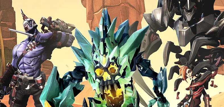 Gearbox shows off three new Battleborn characters