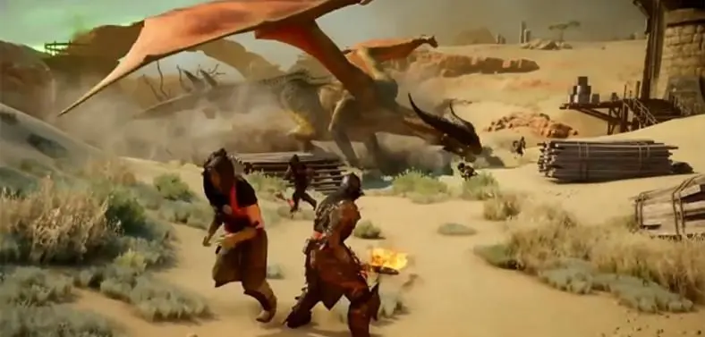 PAX Prime 2013: Dragon Age: Inquisition gameplay with dragon, spell casting