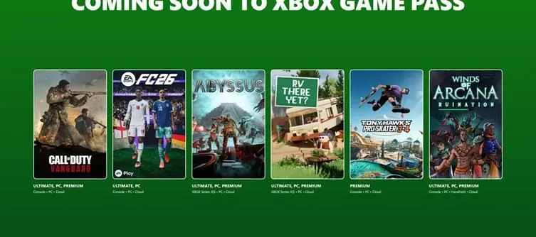 Games Coming to Xbox Game Pass in 2026 - June Wave 2: EA Sports FC 26, CoD Vanguard, THPS 3 + 4 and More