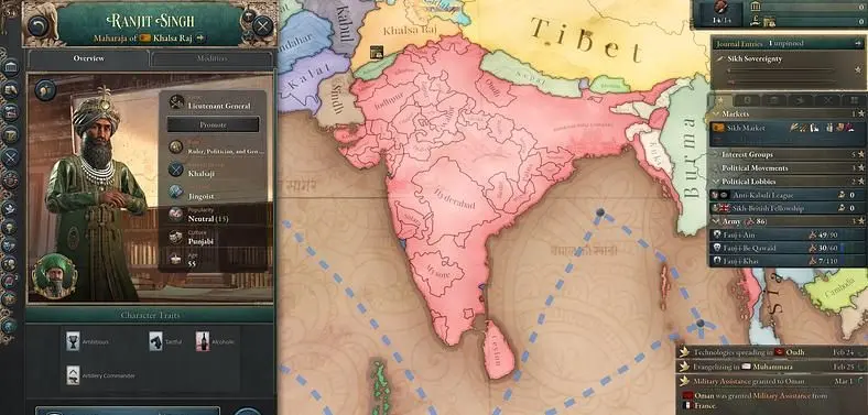 Victoria 3's Pivot of Empire Immersion Pack shapes India's Colonial struggle and Independence 