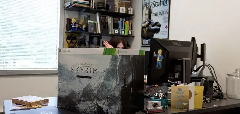 The Collector's Edition of Skyrim is massive