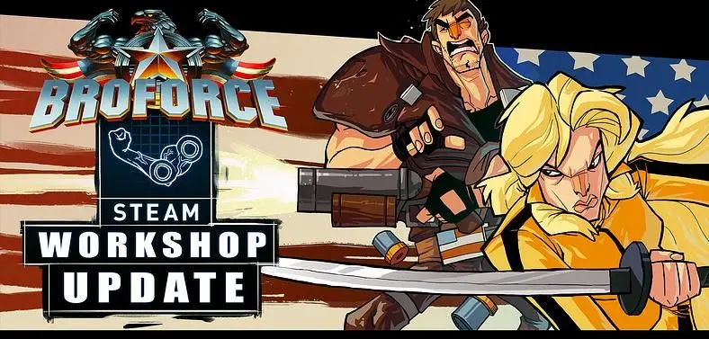 Latest Broforce update adds Steam Workshop support