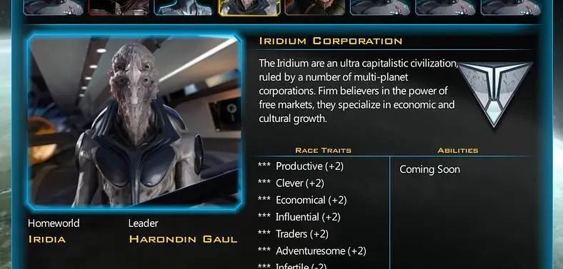 Galactic Civilizations 3 can support 100-faction games
