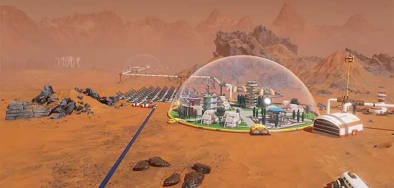 Surviving Mars New Developer Diary About The Surface of Mars