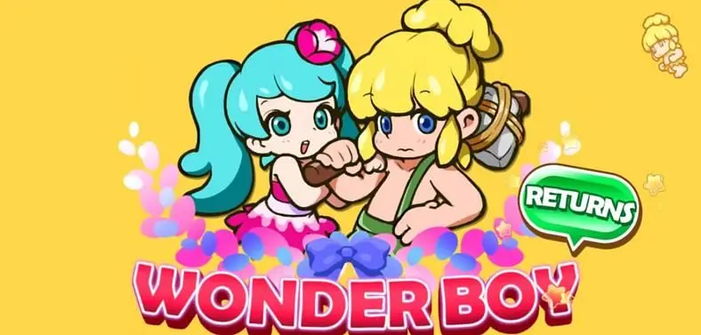 Wonder Boy Returns in Cutesy Anime Fashion 