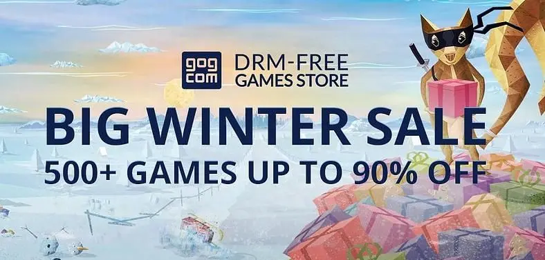 GOG Winter Sale is now in effect